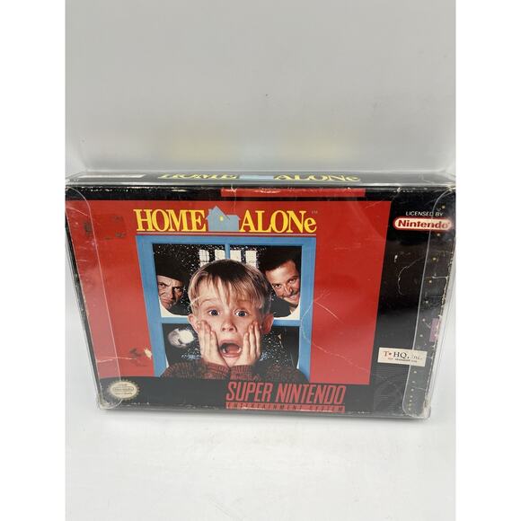 Home Alone Super Nintendo SNES With Original Box And Case - Picture 15 of 16